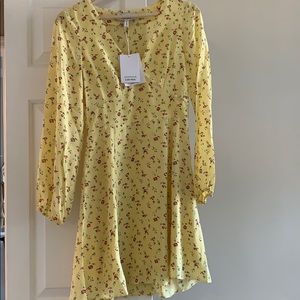 Other stories silk floral dress
